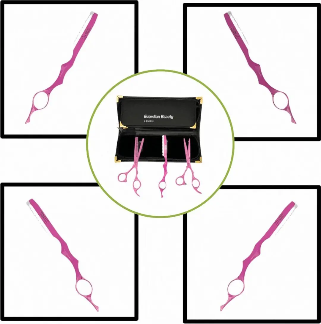 Guardian Beauty Schaar Set Roze - 4 Stuks
