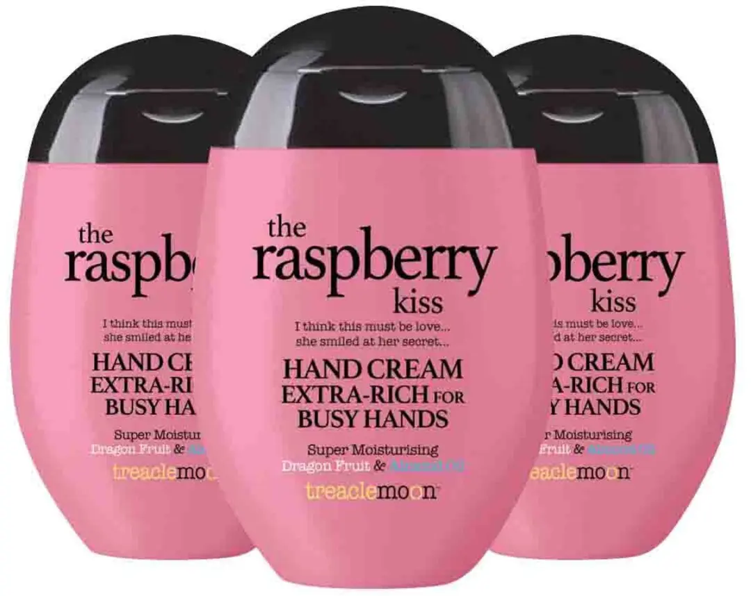 Treaclemoon The Raspberry Kiss Handcrème - 3x75ml