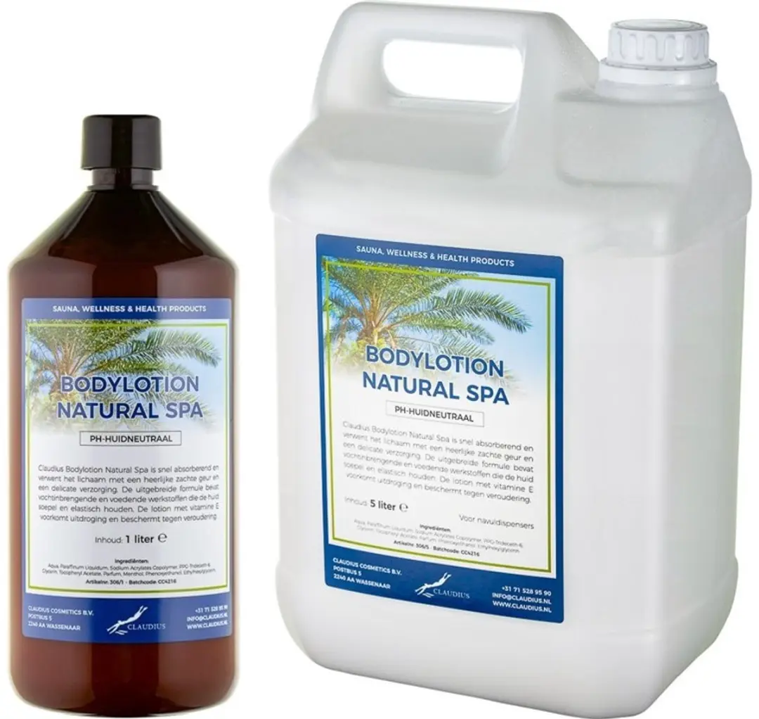 Splashbox Cosmetics Bodylotion Natural Spa 6L