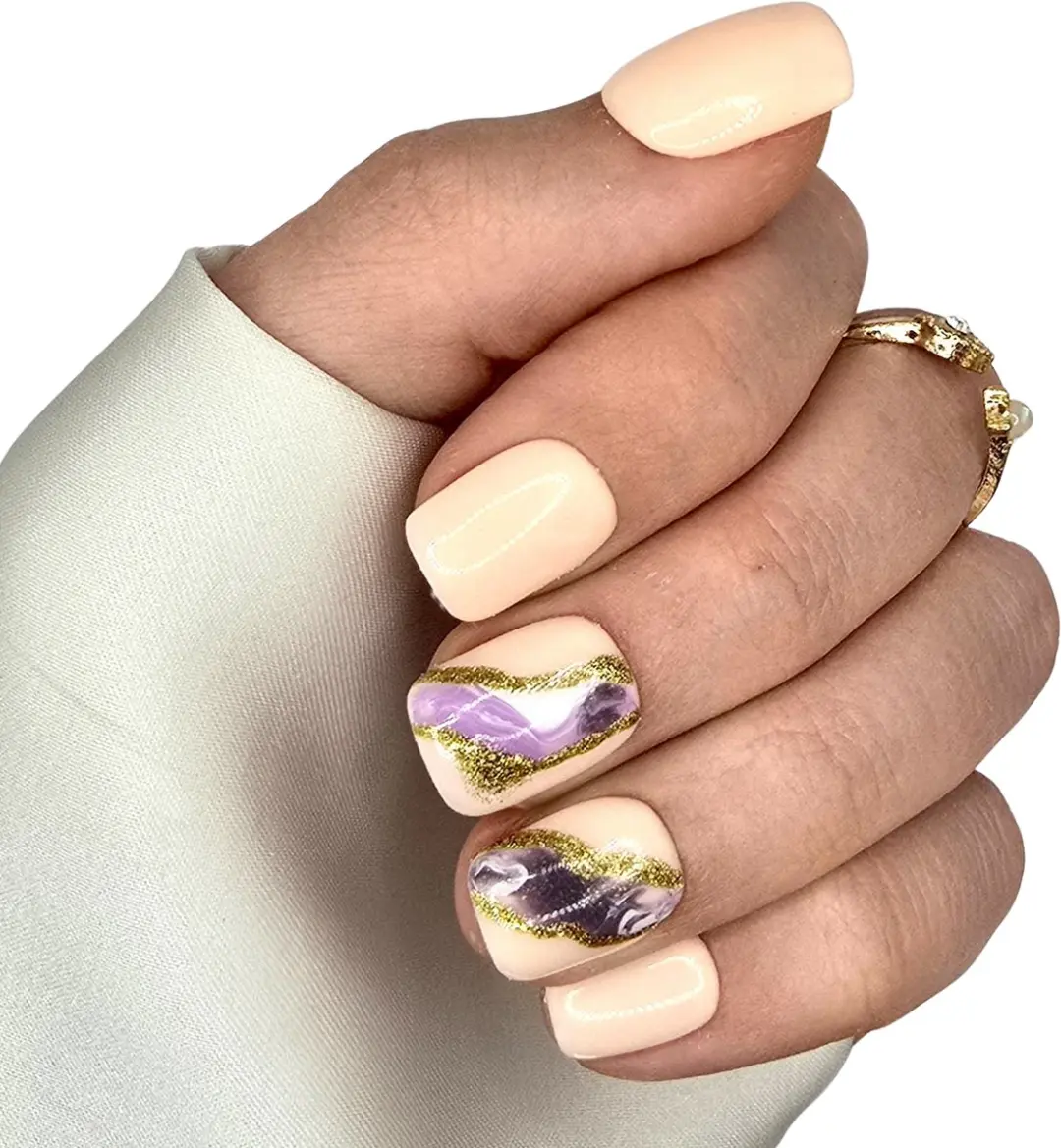 SD Press on Nails B-262 Plaknagels