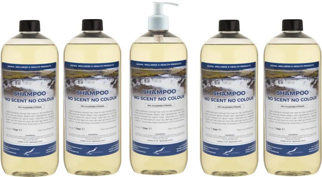 Splashbox Cosmetics Shampoo No Scent No Colour 1L