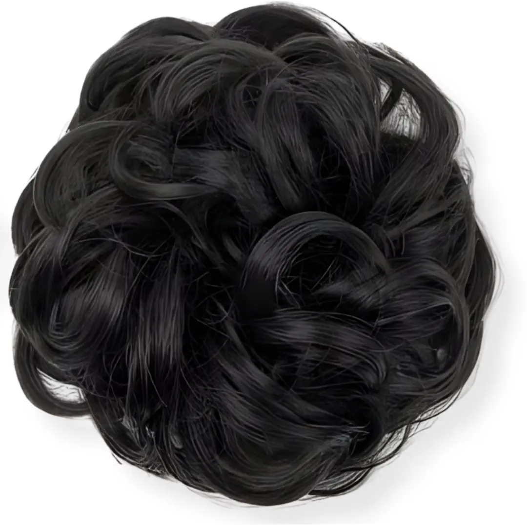 Guardian Beauty Messy Bun Haarwrap Extensie Diep Zwart #1B