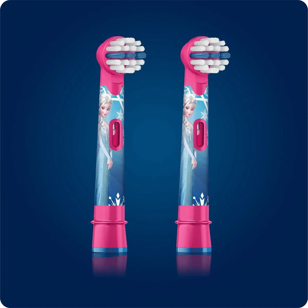 Oral-B Stages Power Disney Frozen Opzetborstels - 2 Stuks - Roze