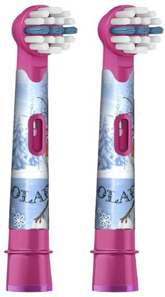 Oral-B Stages Power Disney Frozen Opzetborstels - 2 Stuks - Roze - afbeelding 6 van 6