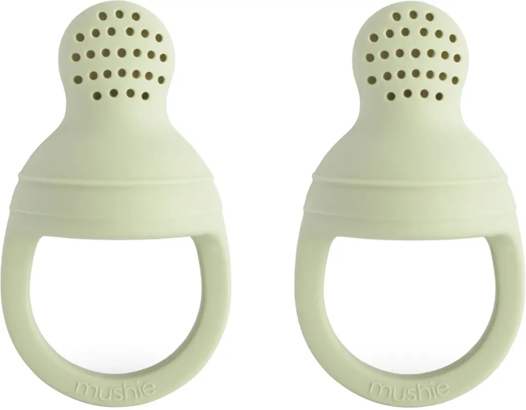 Mushie Fruitspeen Sage - 2 Stuks