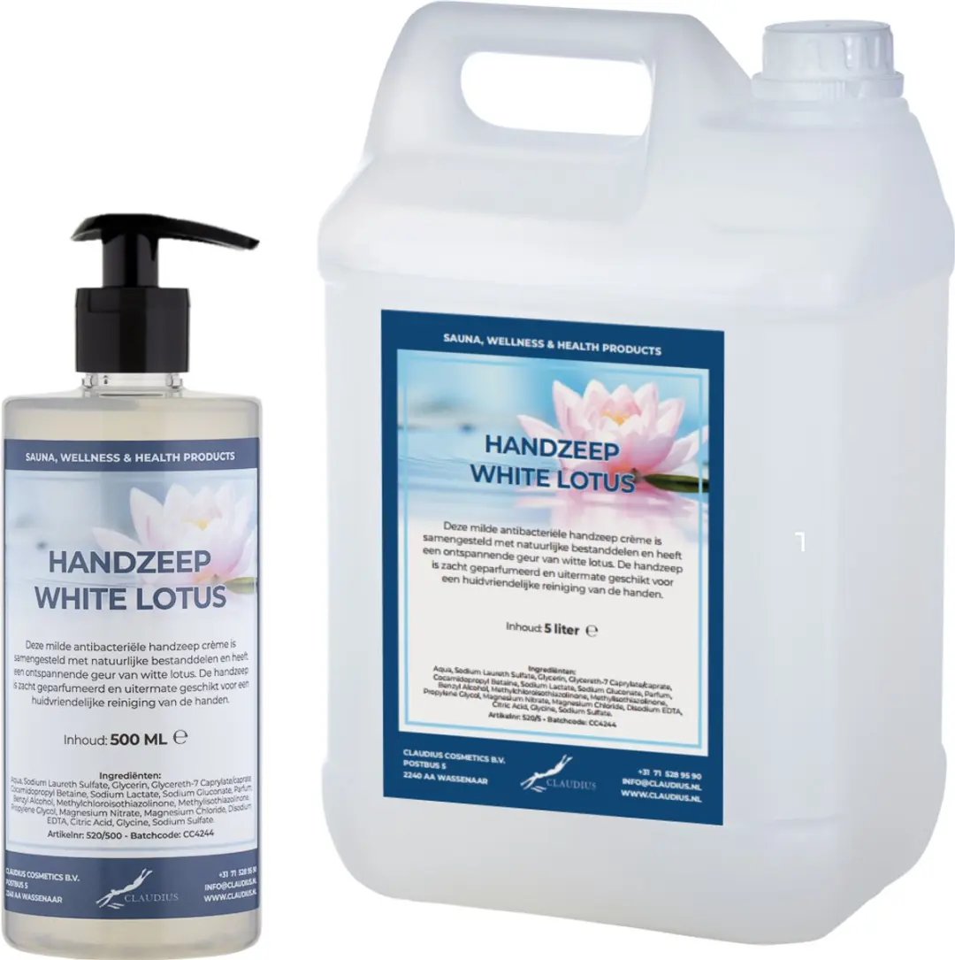 Splashbox Cosmetics Handzeep White Lotus 500ml