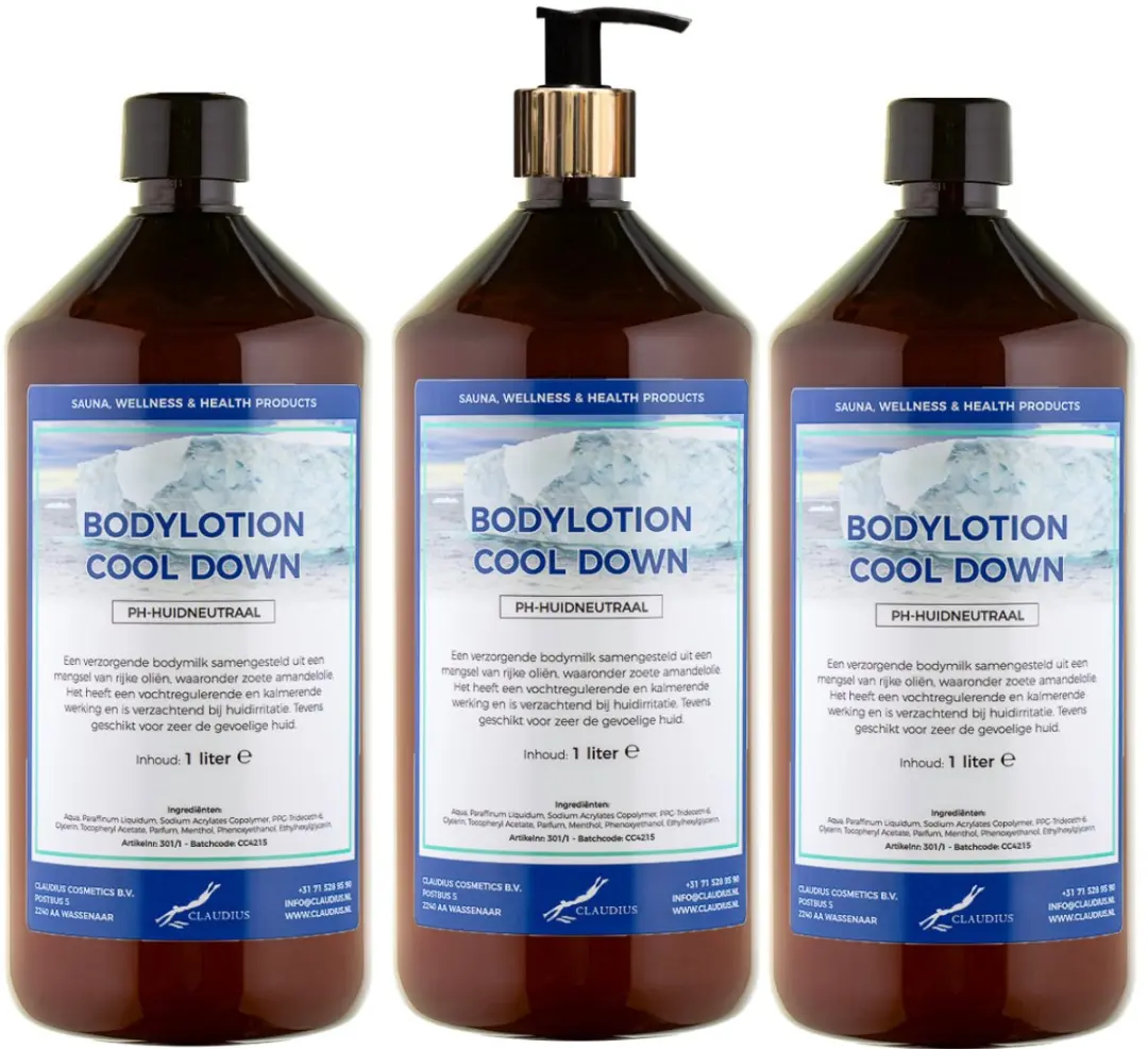 Splashbox Cosmetics Bodylotion Cool Down 3 Liter