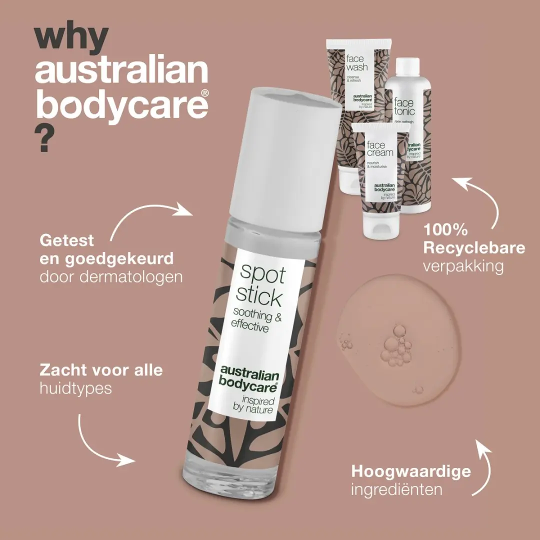 Australian Bodycare Anti-Puistjes Pakket - Tea Tree Olie Set 309ml