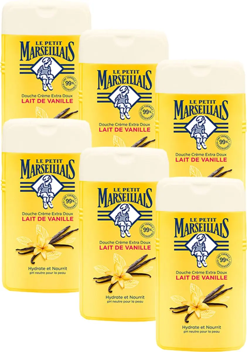 Le Petit Marseillais Douchecrème Vanillemelk 250ml