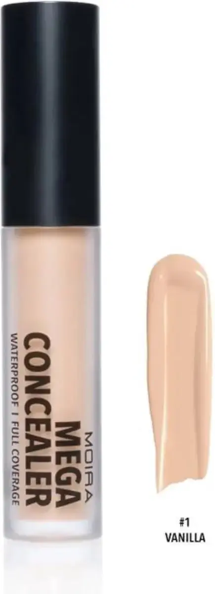 Moira Mega Waterproof Concealer 100 Vanilla
