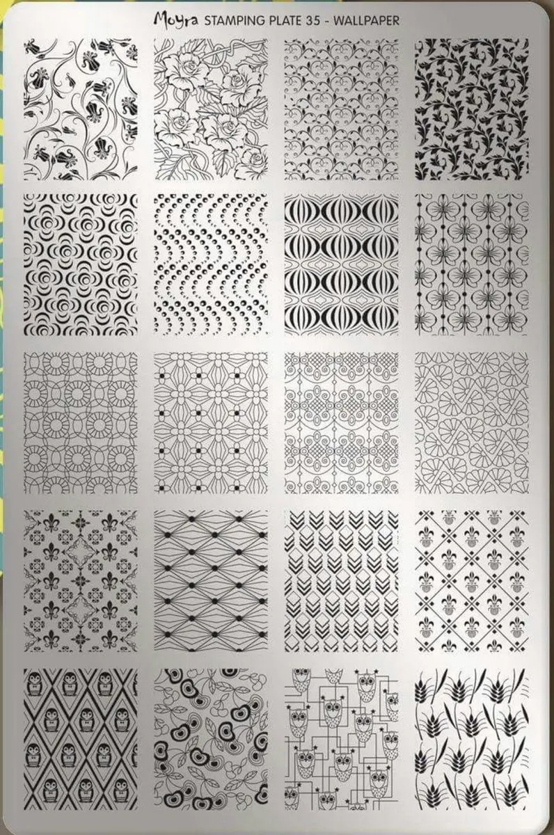 Moyra Stamping Plate 35