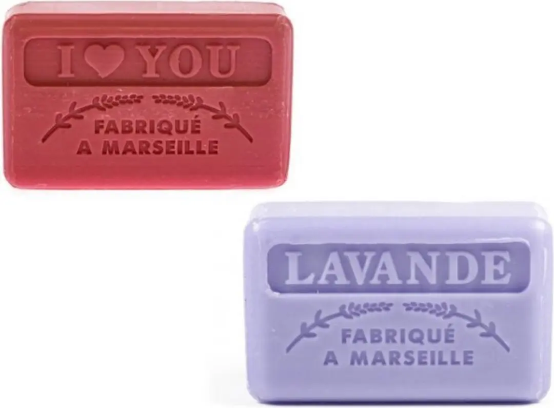Savon de Marseille I Love You + Lavendel Zeep