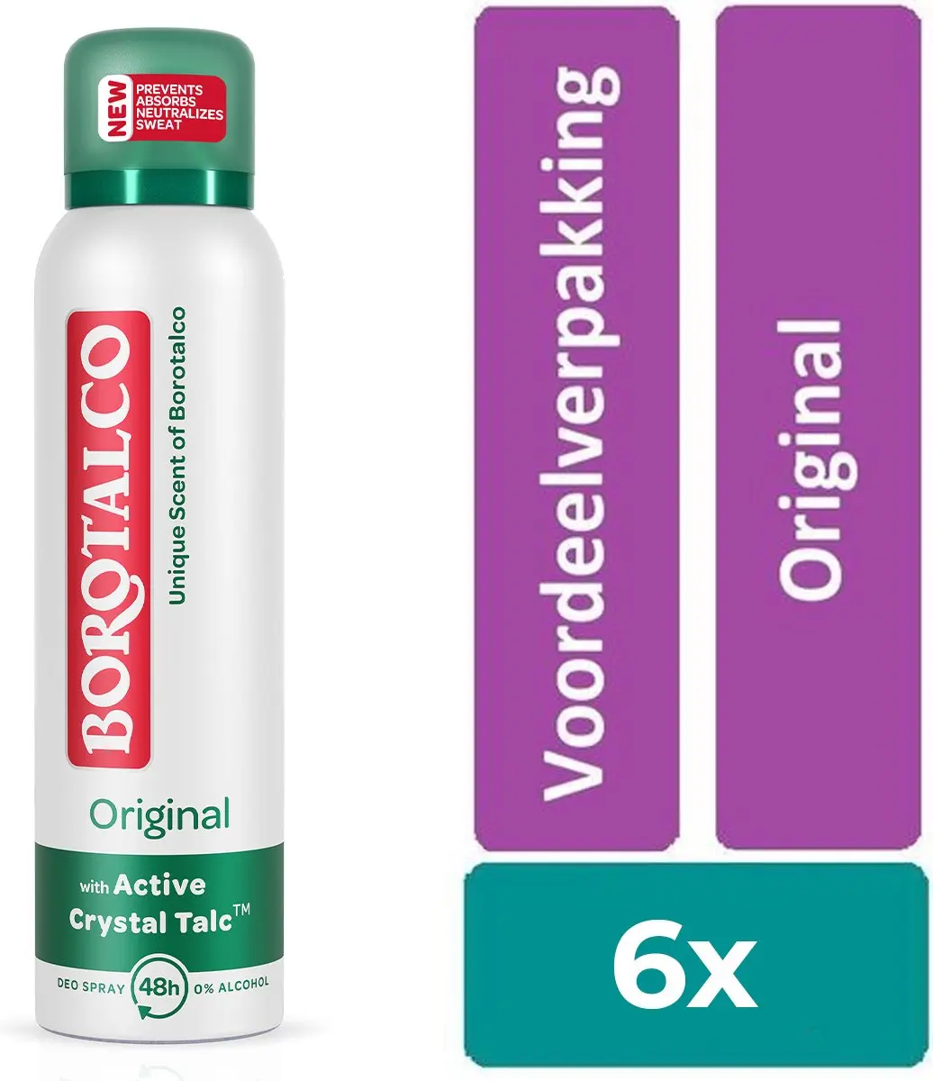 Borotalco Original Deodorant Spray 150ml