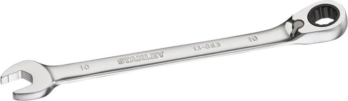 Stanley FATMAX Omkeerbare Ringsteeksleutel 10mm - 1 Stuk