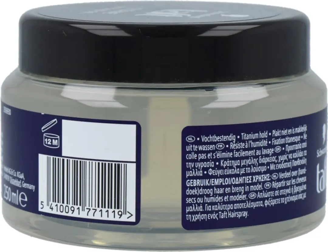 Taft Power Gel Titane 250ml