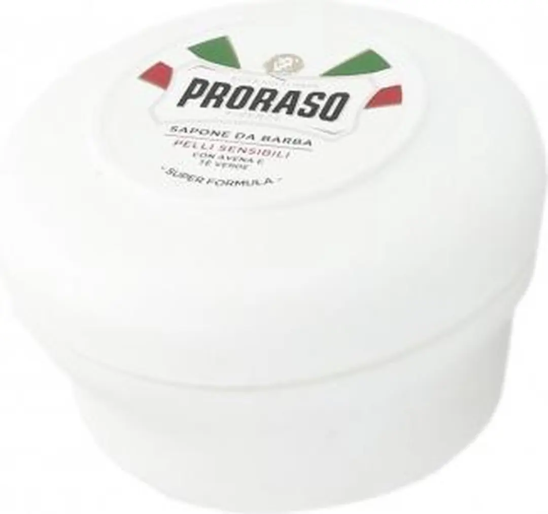 Proraso White Shaving Soap 50ml - Gevoelige Huid