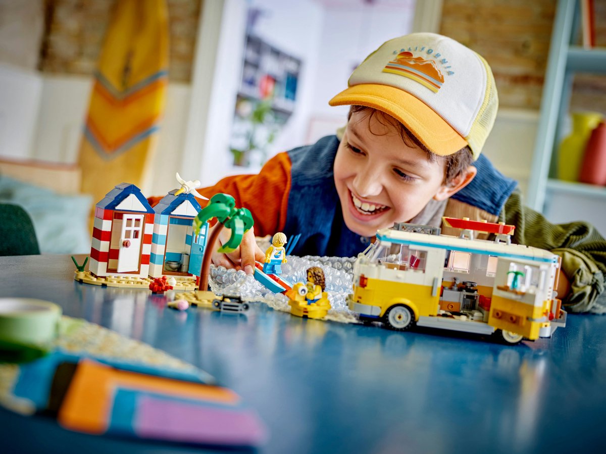 LEGO, 31138 3 in 1 Camper op het strand, Veelkleurig