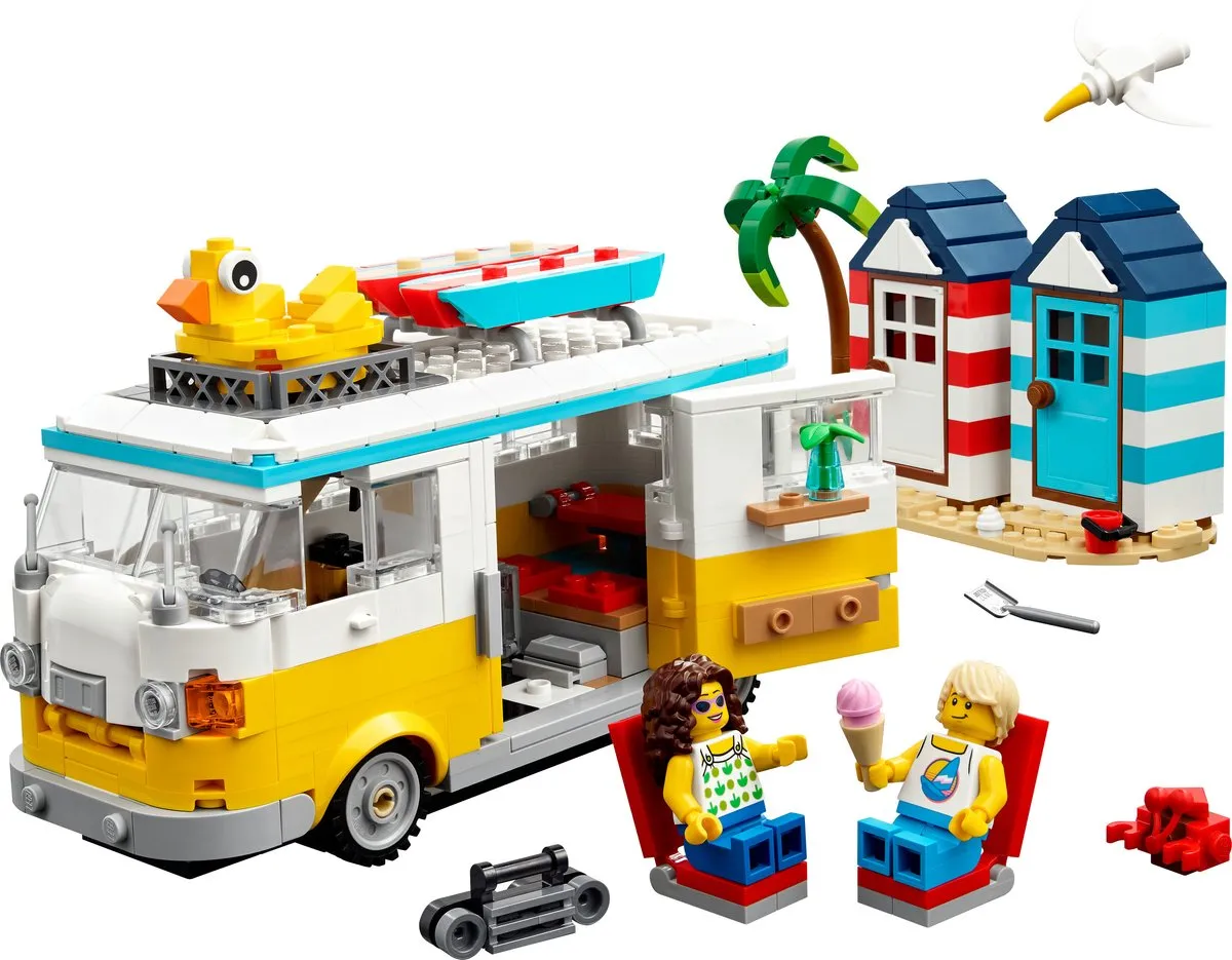 LEGO 31138 3-in-1 Camper op het Strand - 548 Stukken - afbeelding 6 van 6