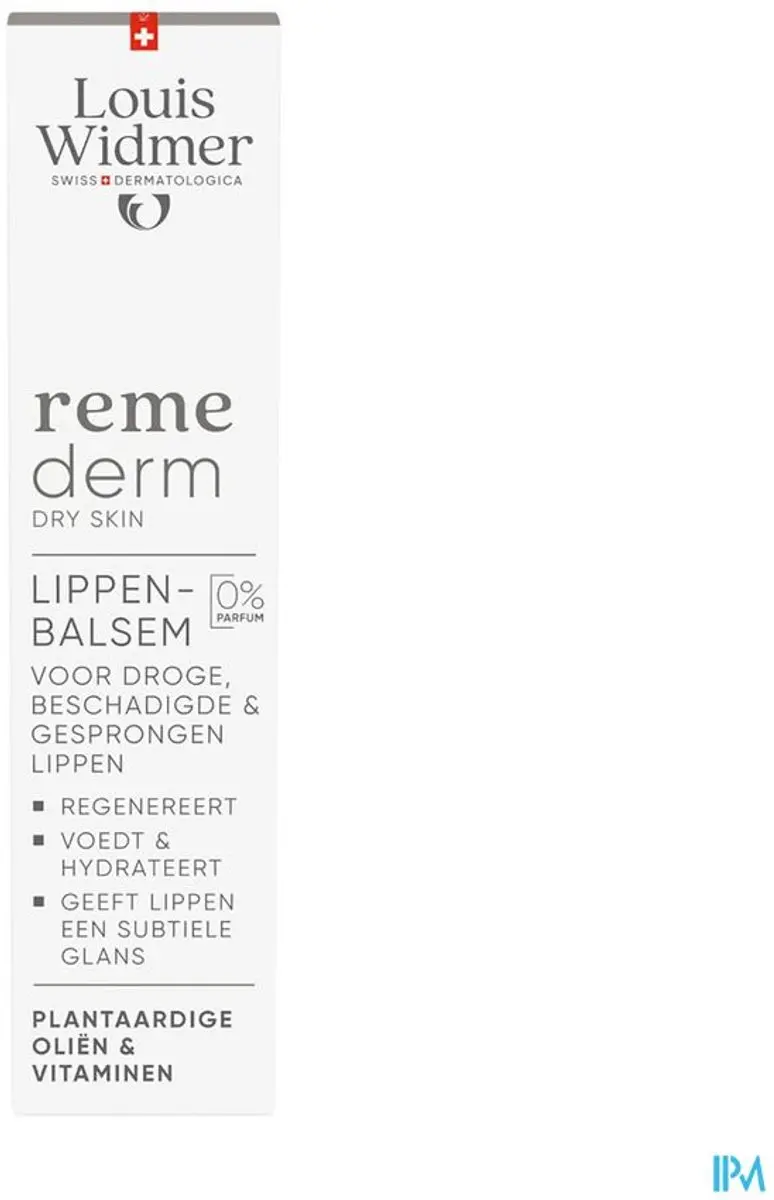 Louis Widmer Parfumvrije Lippenbalsem 15ml - Wit