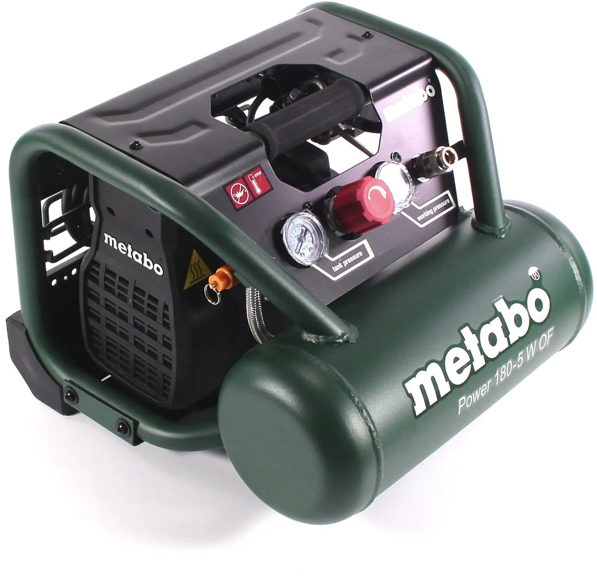Metabo Power 180-5 W OF Compressor 1100W - 8 bar - 5L