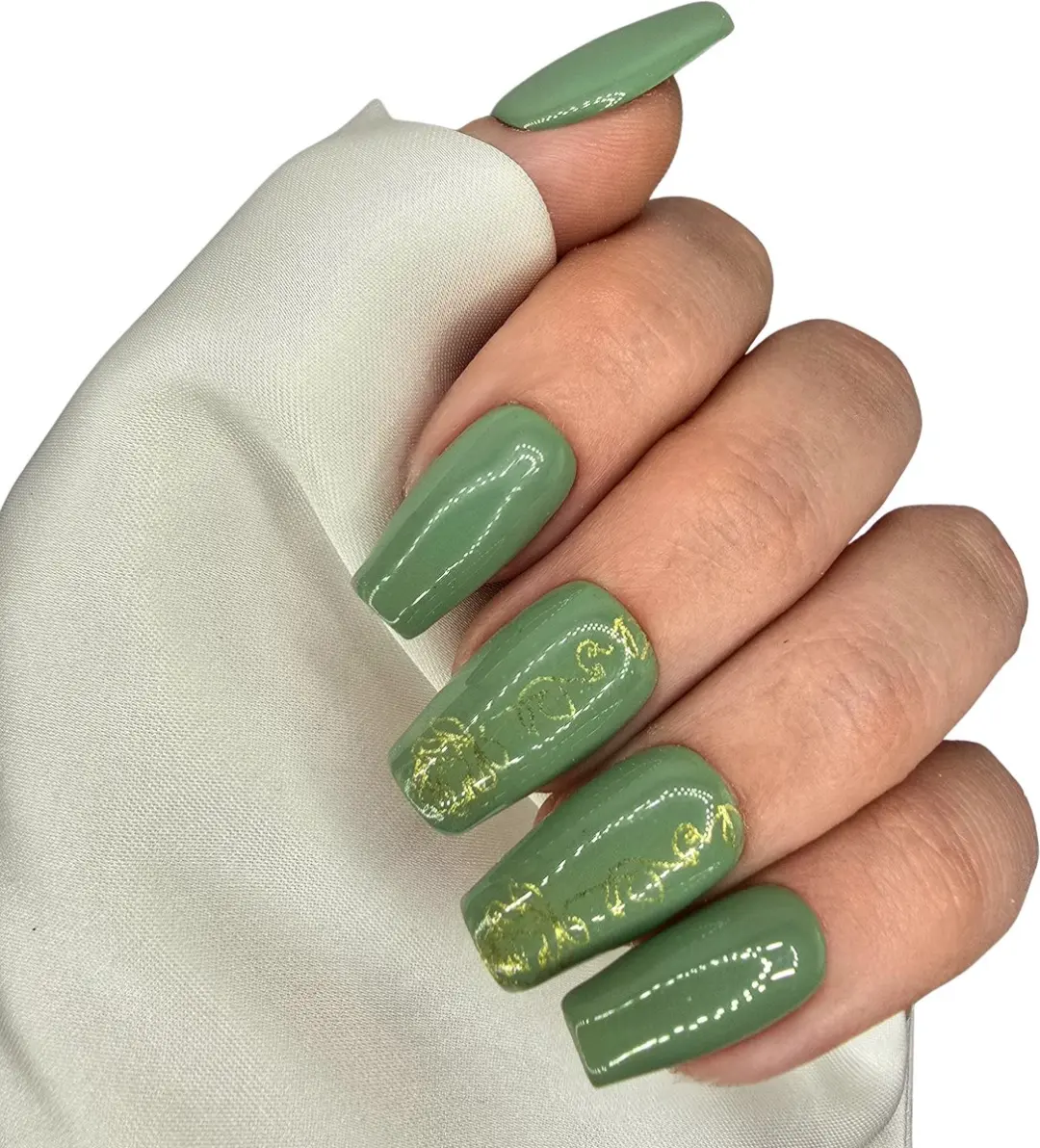 SD Press on Nails B-30 Medium Coffin Nagels