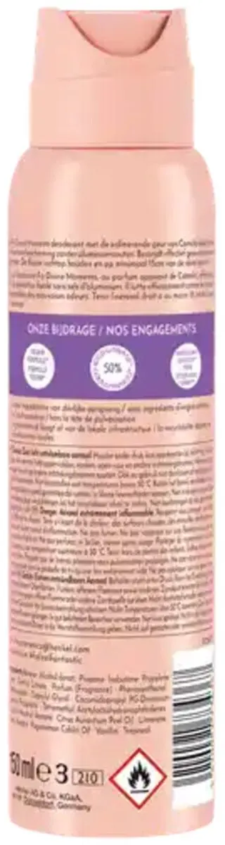 Fa Divine Moments Deodorant Spray 3x150ml