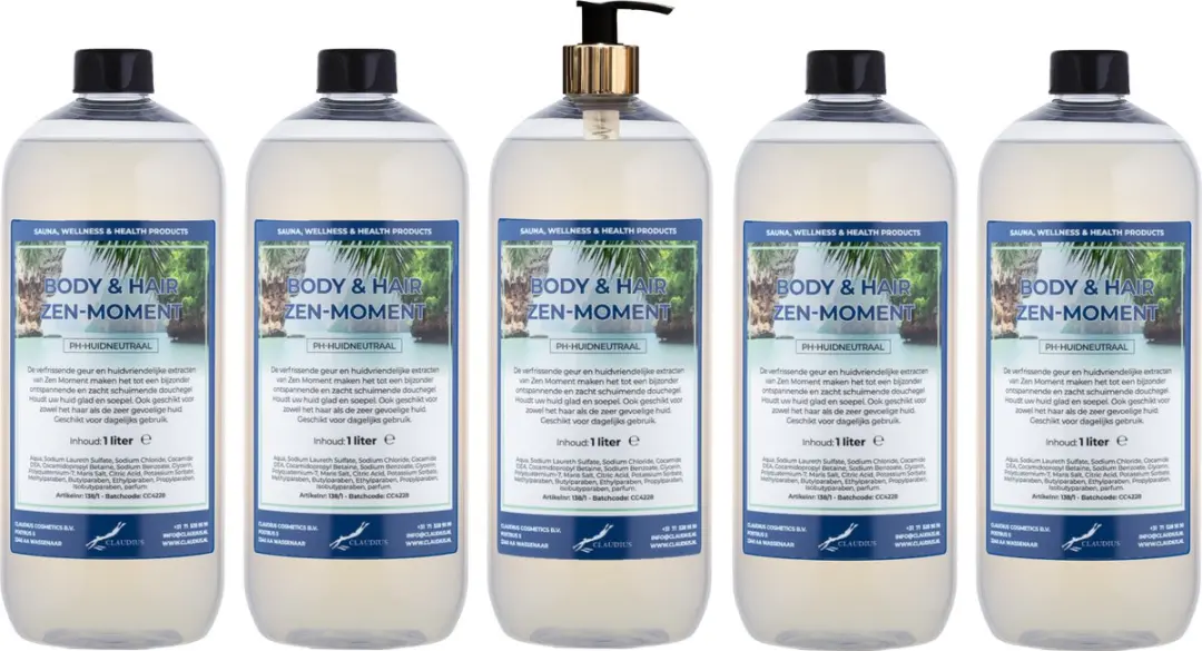 Splashbox Cosmetics Body & Hair Zen Moment 1L