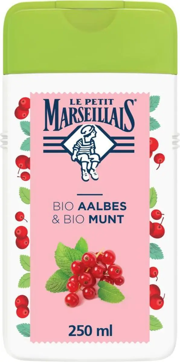 Le Petit Marseillais BIO Rode Bes & Munt Douchegel 250ml