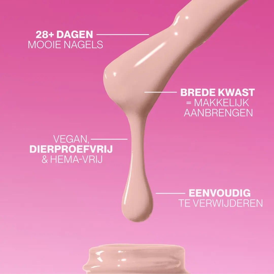 Pink Gellac French Pink 121 Gellak - 15ml