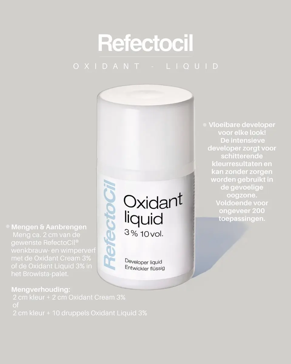Refectocil Wenkbrauw/Wimperverfset Bruin - 115ml