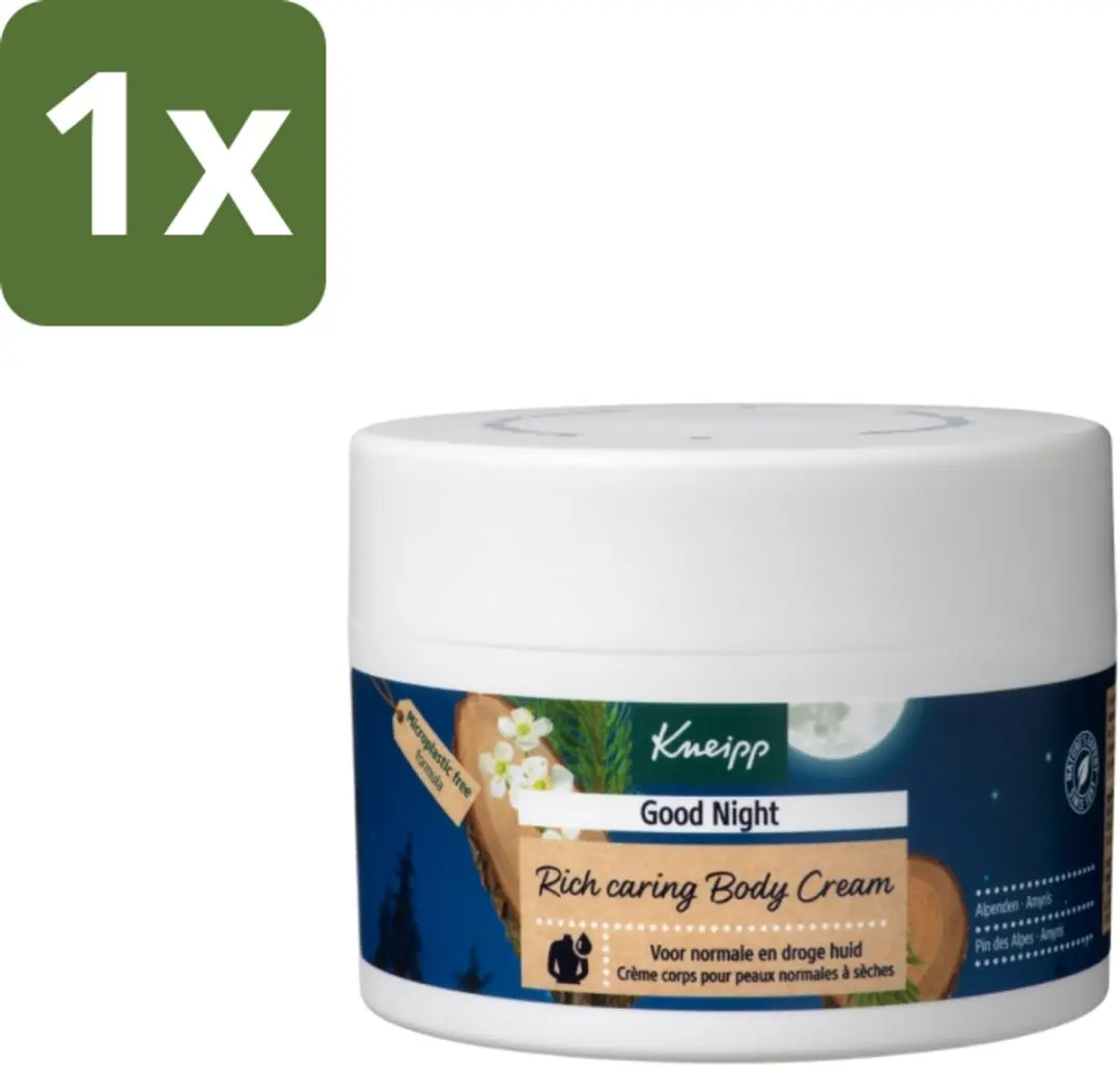 Kneipp Good Night Alpenden & Amyris Bodycrème 200ml
