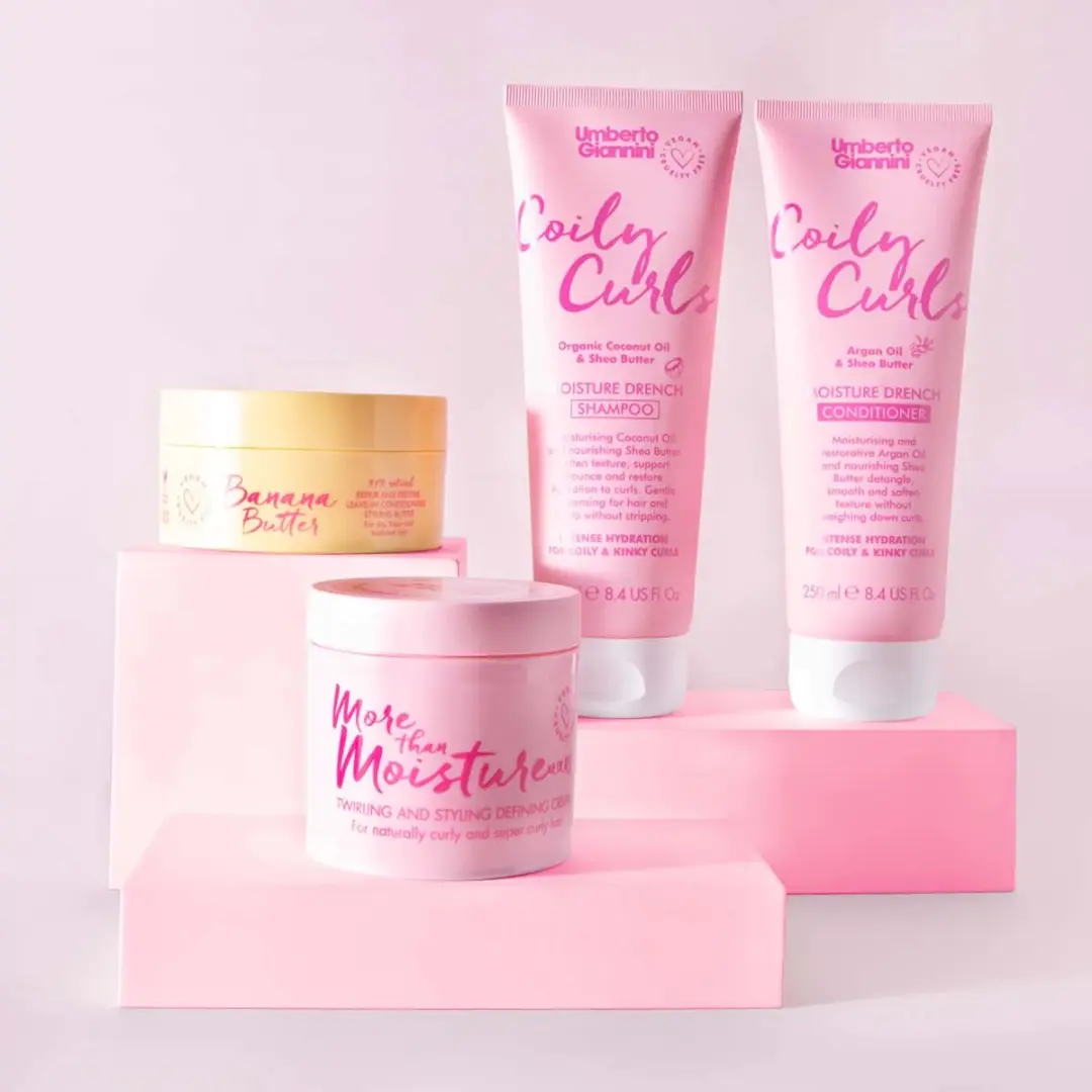 Umberto Giannini Coily Curls Moisture Kit