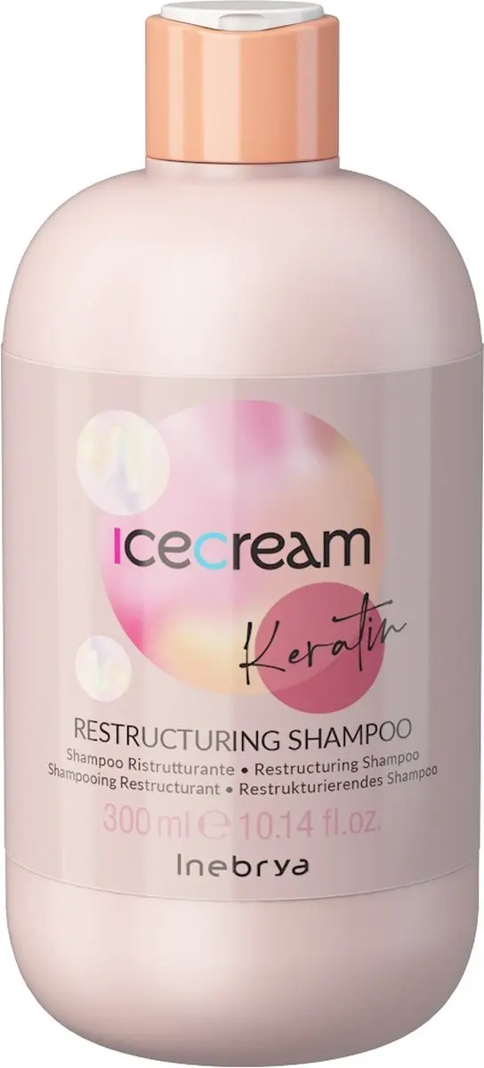 Inebrya Ice Cream Keratin Shampoo 300ml