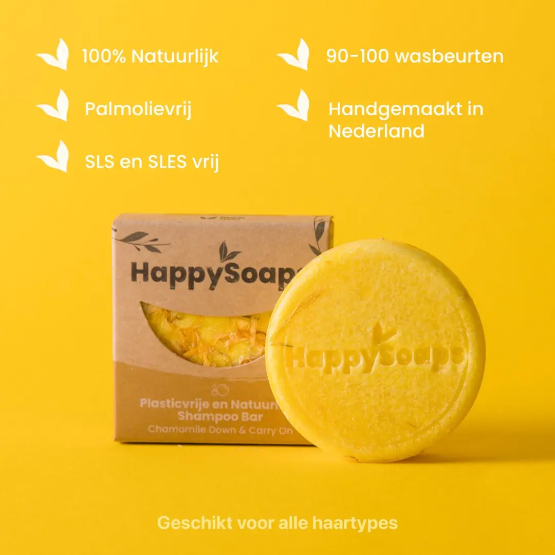 HappySoaps Conditioner Bar Chamomile - 65g