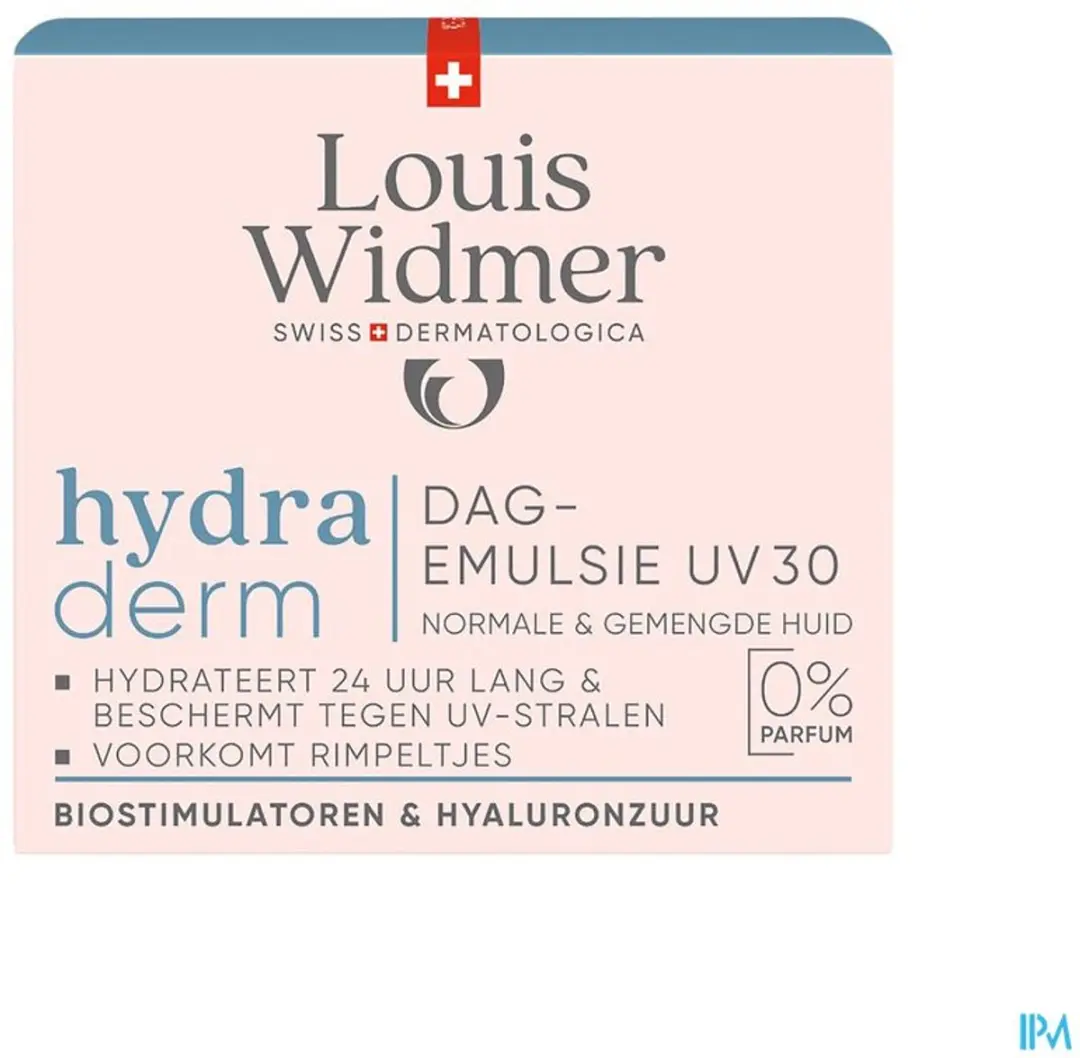 Louis Widmer Hydraderm Dagemulsie UV30 50ml