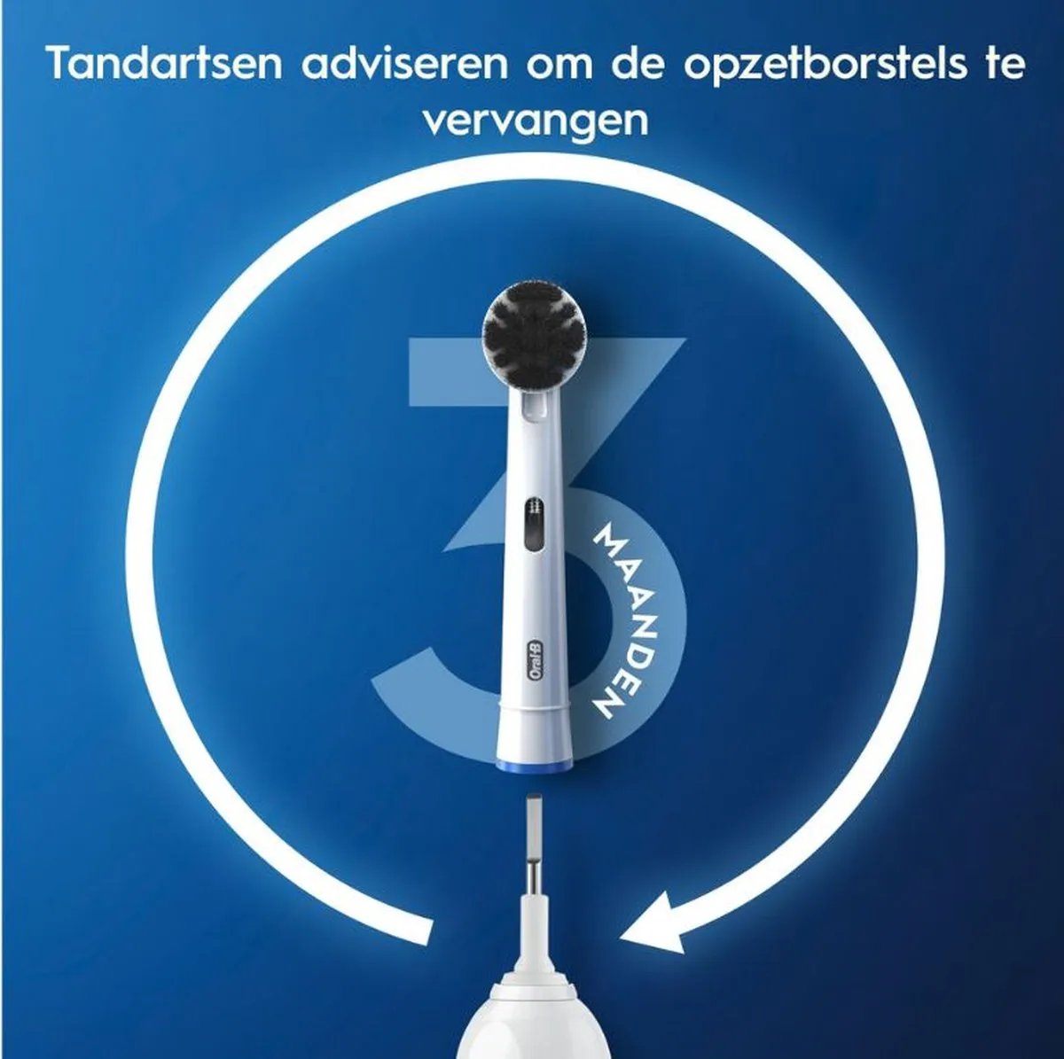 Oral-B Pure Clean Opzetborstels - 8 Stuks