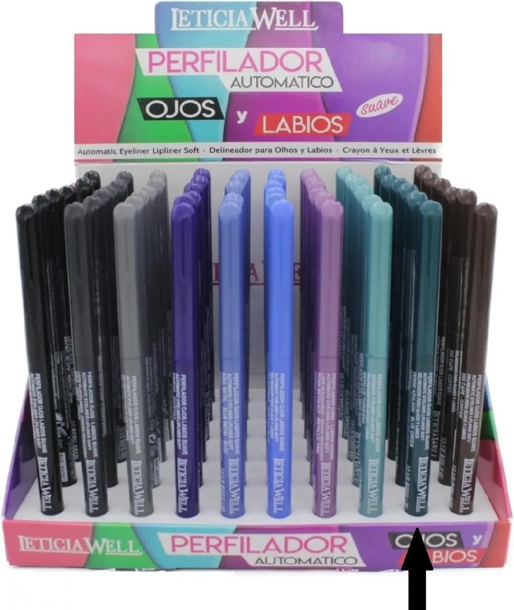 LETICIA WELL 33358 Groen/Blue Green Potlood - Oog & Lippen - 0.2g