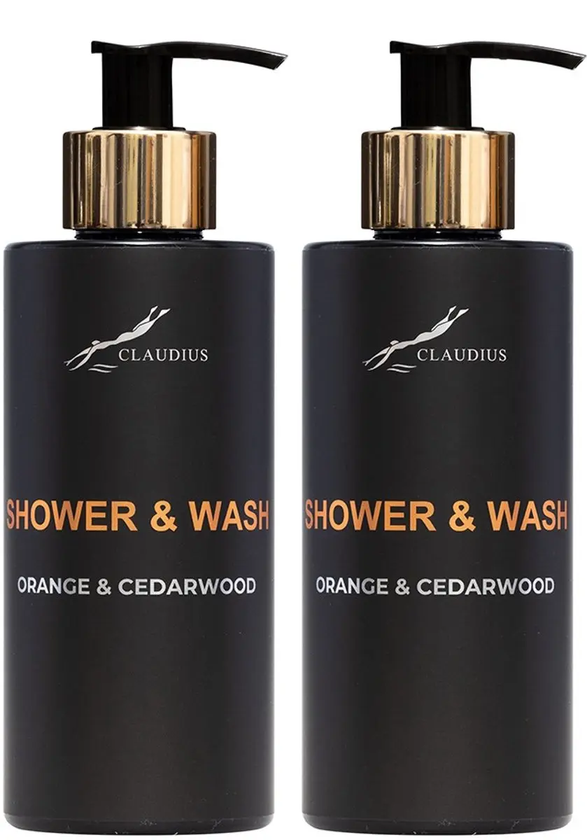 Splashbox Cosmetics Shower & Wash Orange & Cedarwood 300ml