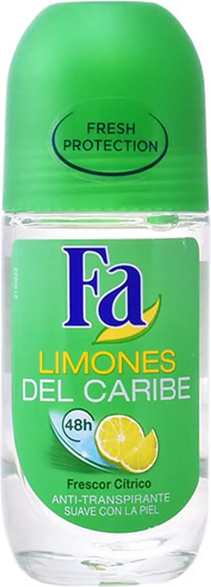 Fa Deo Roll-on Women Caribbean Lemon 50ml