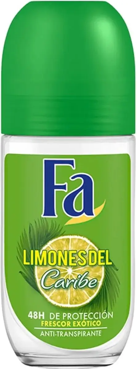 Fa Deo Roll-on Women Caribbean Lemon 50ml