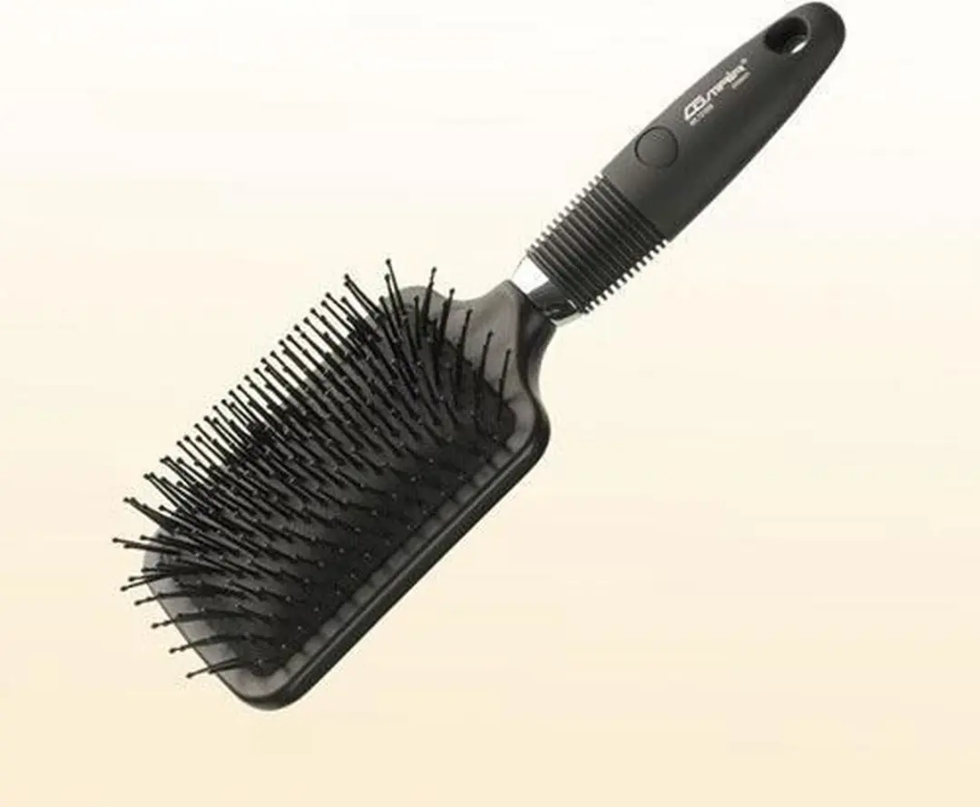 Comair Paddle Brush met Noppen - Zwart