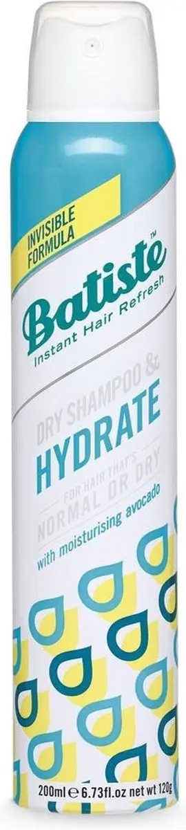 Batiste Hydrate Dry Shampoo 200ml