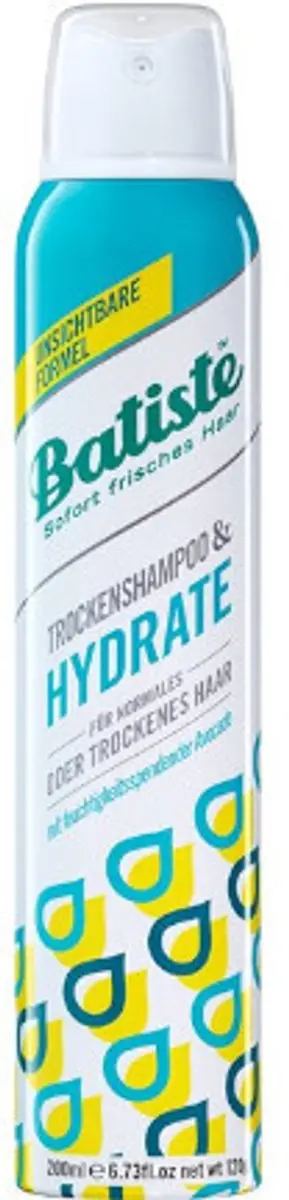 Batiste Hydrate Dry Shampoo 200ml