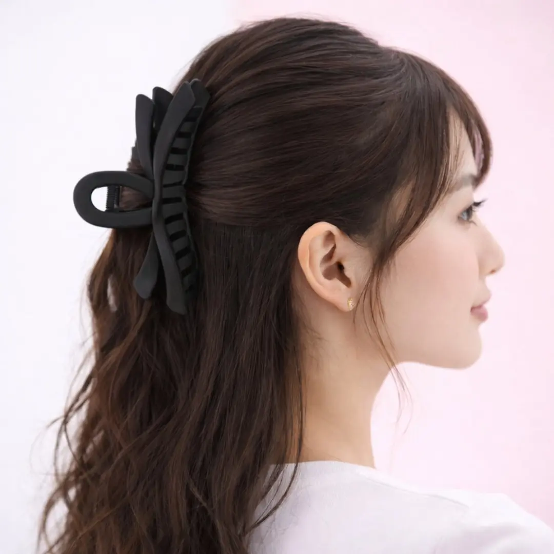 Guardian Beauty Haarclips - Groot Klauwen - 4 Stuks - Zwart/Lichtbeige/Warmbeige/Bruin