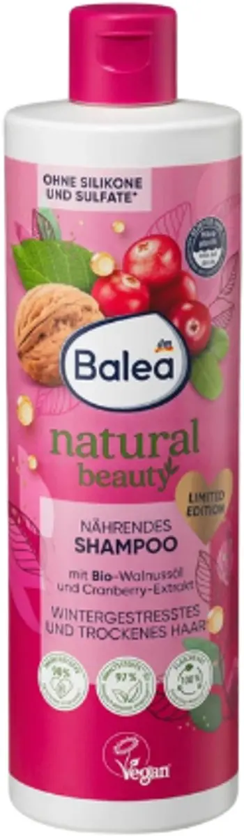 Balea Natural Beauty Winter Shampoo 400ml