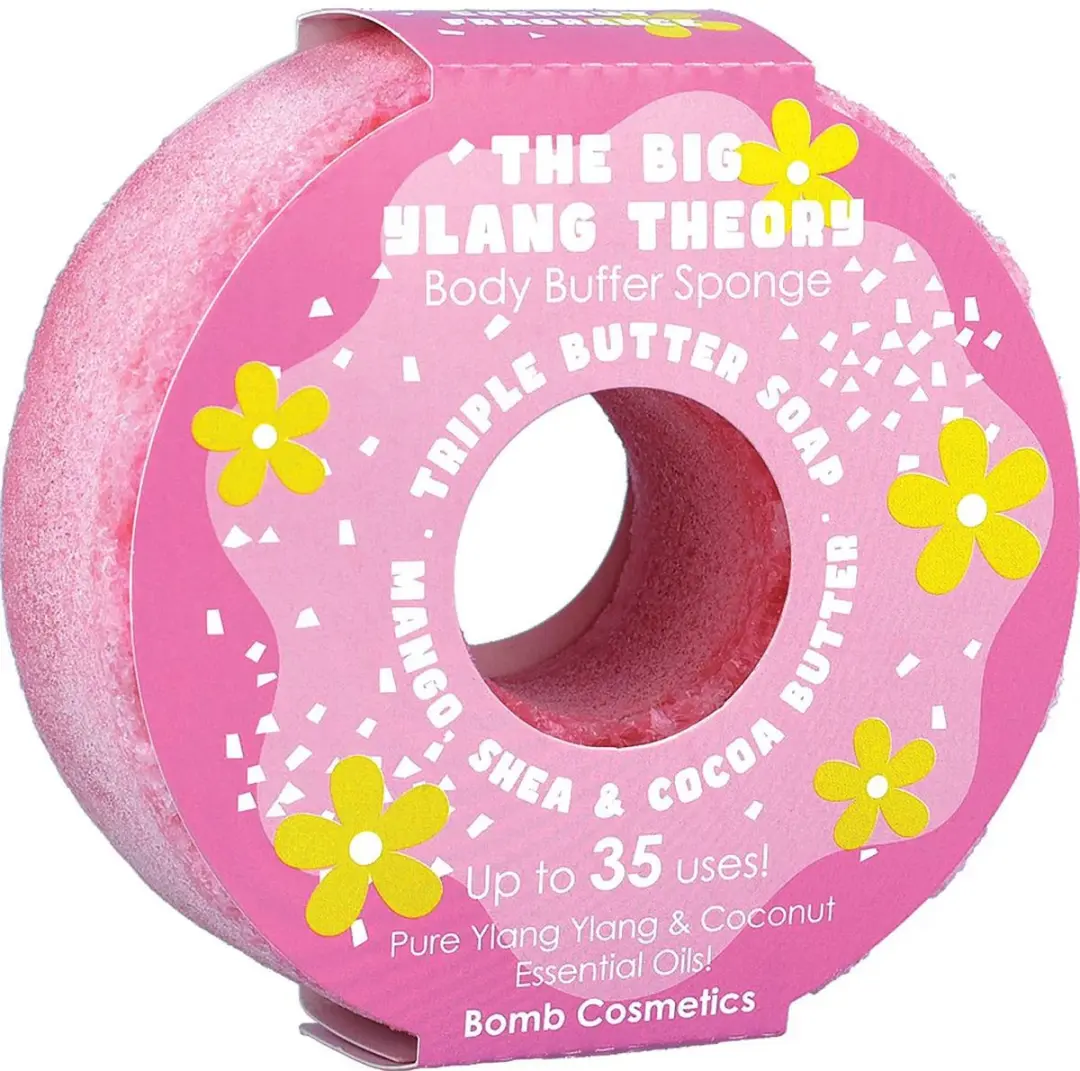 Bomb Cosmetics The Big Ylang Theory Donut Body Buffer