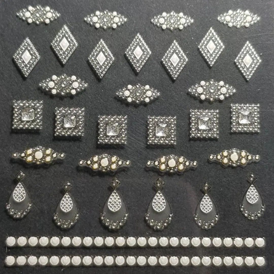 Korneliya 3D Nail Jewels NJ06 Nagelstickers