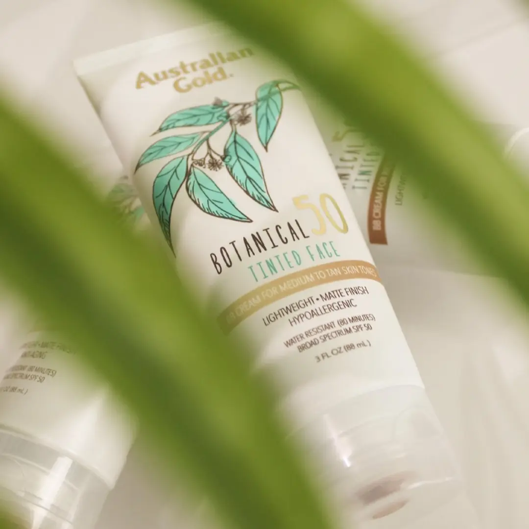 Australian Gold Botanical SPF 50 Tinted Gezichtcrème 89ml