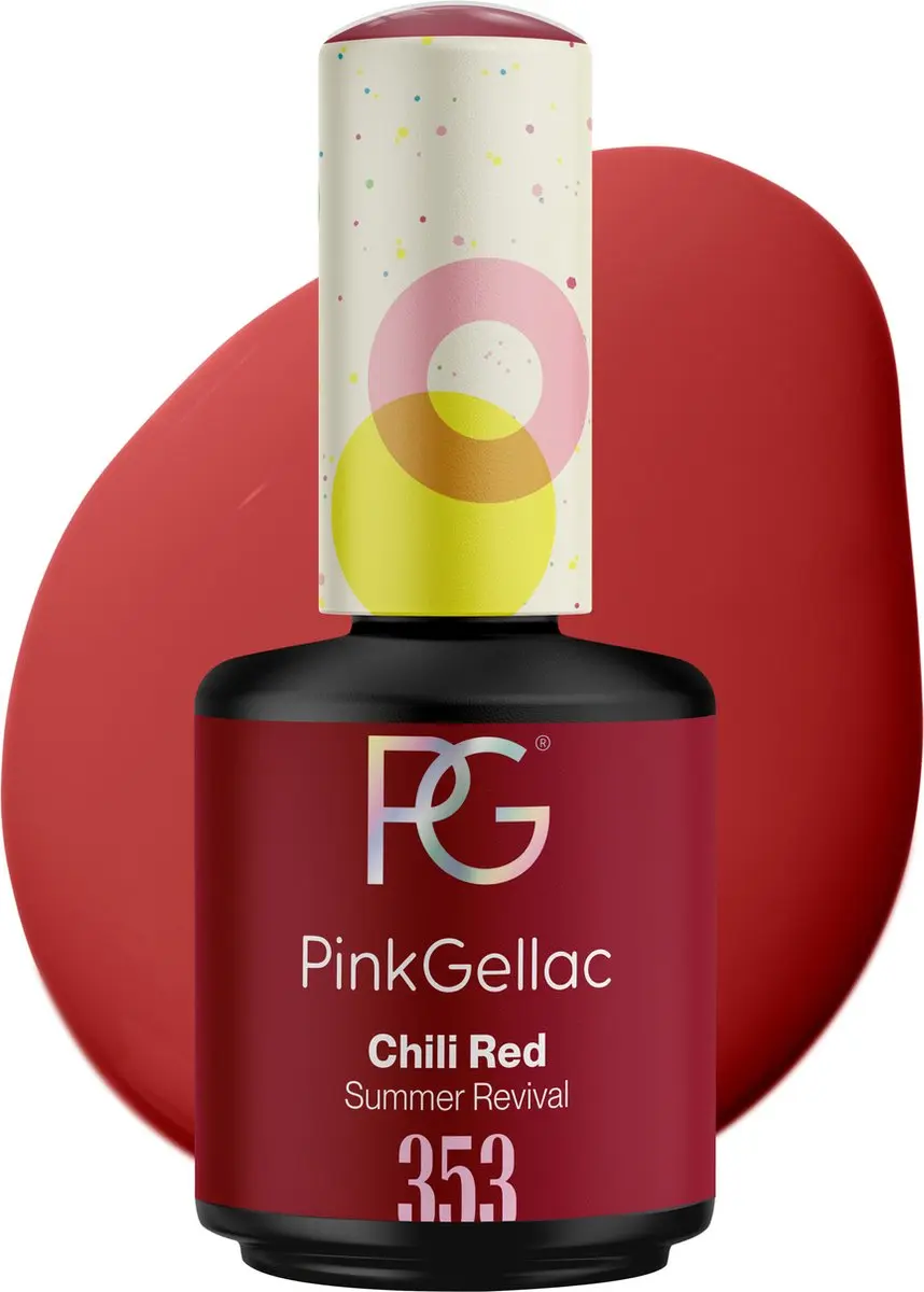 Pink Gellac Chili Red 353 Gellak 15ml