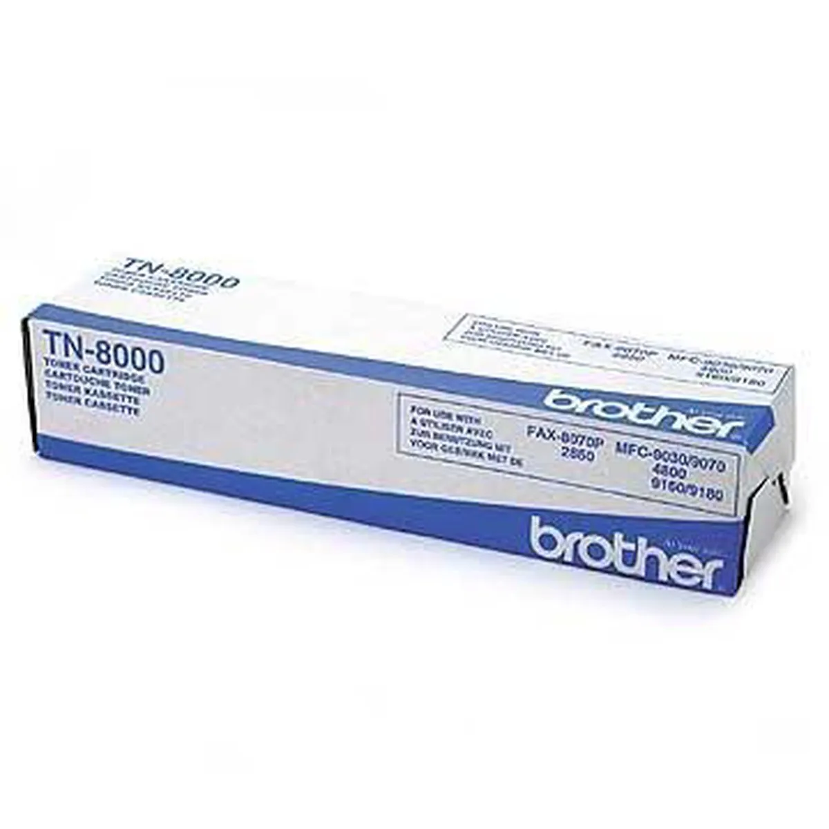 Brother TN-8000 Tonercartridge - Zwart - 2.200 Pagina's